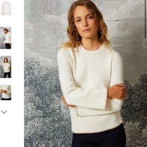 Charlotte Brody THYME SWEATER - IVORY